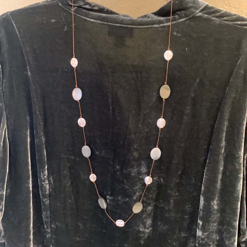 Jjill corded necklace.